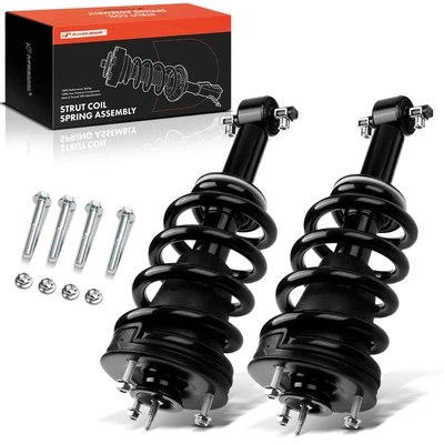 2 Pcs Front Complete Strut & Coil Spring Assembly