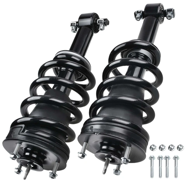 2014-2018 GMC Sierra 1500 2-Pc Strut and Coil Spring Assembly Set Front Driver & Passenger A-Premium APSA0602