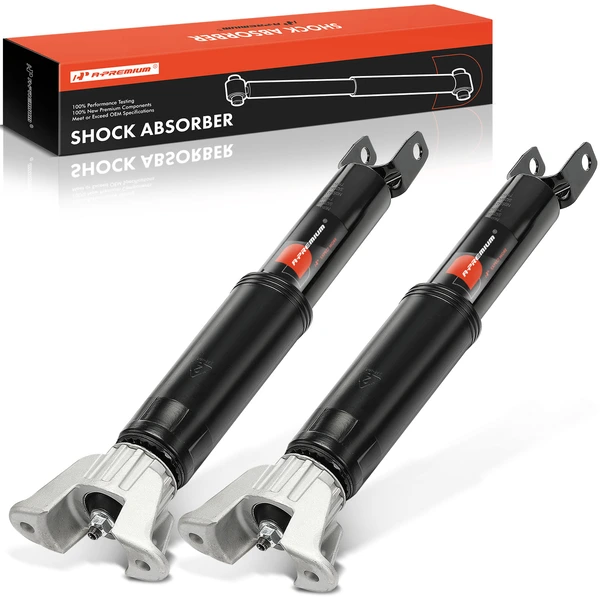 2-Pc Shock Absorber Rear Driver & Passenger A-Premium APSA2438