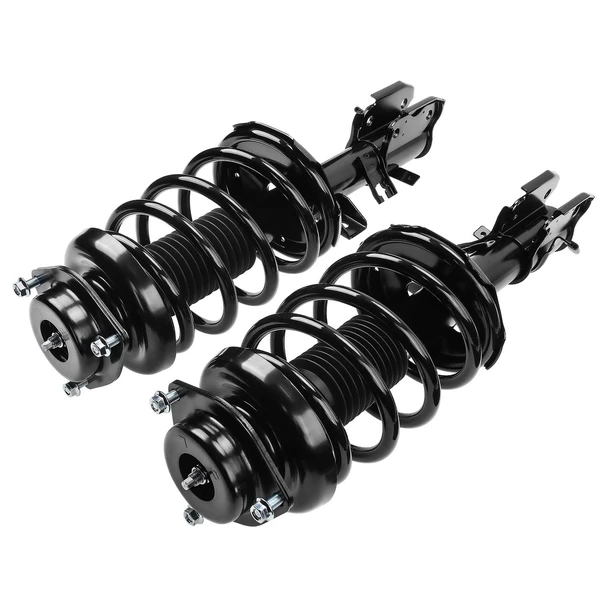 2-Pc Complete Strut + Coil Spring, Front Driver & Passenger, A-Premium APSA0633
