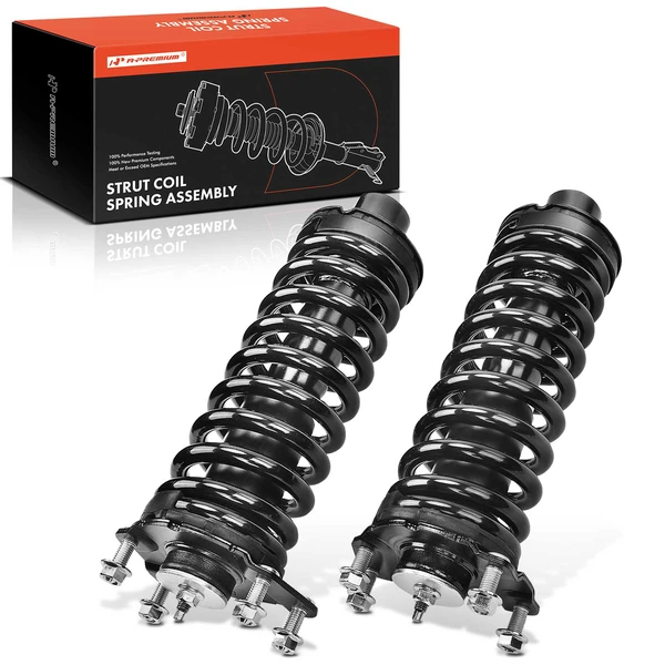 2005-2006 Jeep Liberty 2-Pc Strut and Coil Spring Assembly Set Front Driver & Passenger A-Premium APSA0634