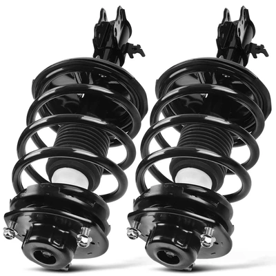 2 Pcs Front Complete Strut & Coil Spring Assembly