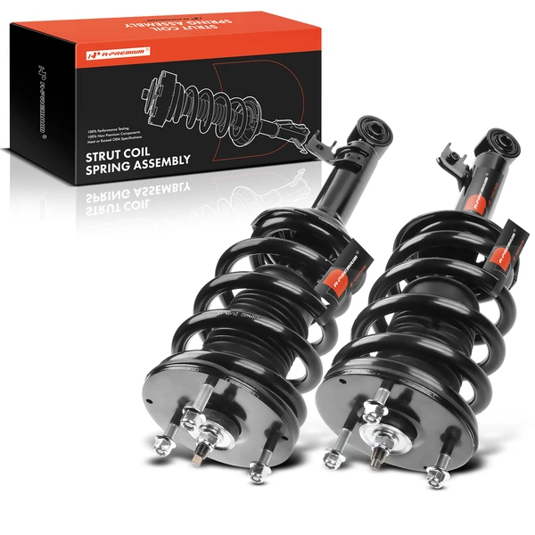 2-Pc Strut and Coil Spring Assembly Set Front Driver & Passenger A-Premium APSA0606