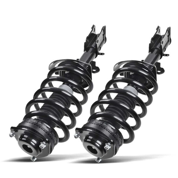 2-Pc Complete Strut + Coil Spring, Front Driver & Passenger, A-Premium APSA0609
