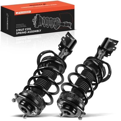 2 Pcs Front Complete Strut & Coil Spring Assembly
