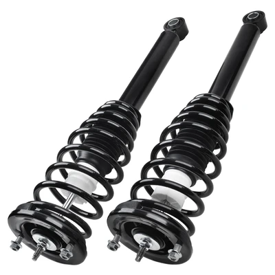 2 Pcs Rear Complete Strut & Coil Spring Assembly
