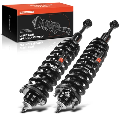 2 Pcs Front Complete Strut & Coil Spring Assembly