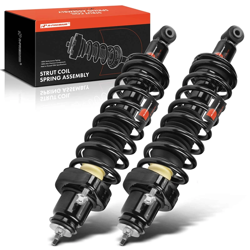 2-Pc Complete Strut + Coil Spring, Rear Driver & Passenger, A-Premium APSA1930