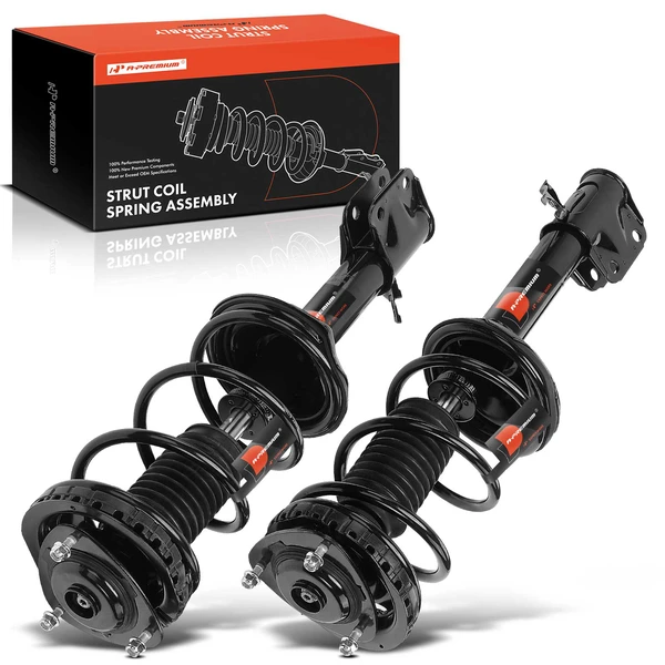2003 Subaru Impreza 2-Pc Strut and Coil Spring Assembly Set Rear Driver & Passenger A-Premium APSA1936