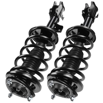 2 Pcs Front Complete Strut & Coil Spring Assembly