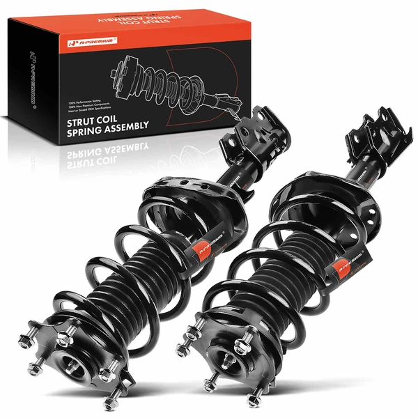 2-Pc Strut and Coil Spring Assembly Set Front Driver & Passenger A-Premium APSA0666