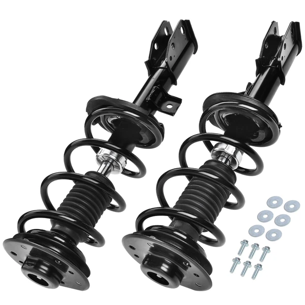 2-Pc Strut and Coil Spring Assembly Set Front Driver & Passenger A-Premium APSA0668