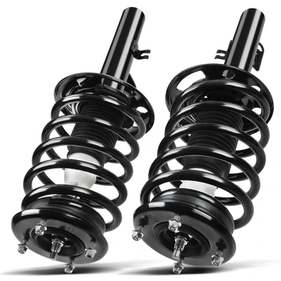 2 Pcs Front Complete Strut & Coil Spring Assembly