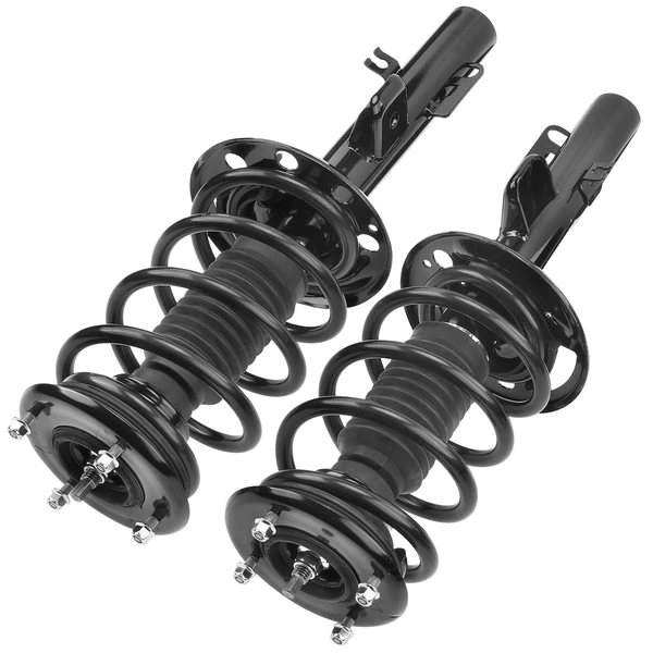 2-Pc Complete Strut + Coil Spring, Front Driver & Passenger, A-Premium APSA0671