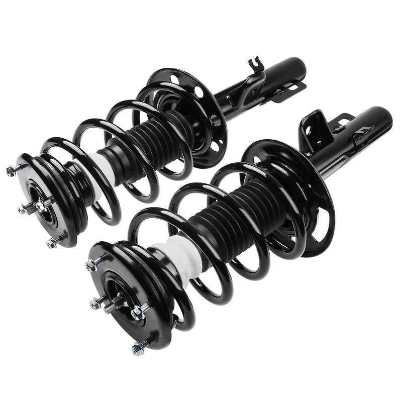 2-Pc Complete Strut + Coil Spring, Front Driver & Passenger, A-Premium APSA0672