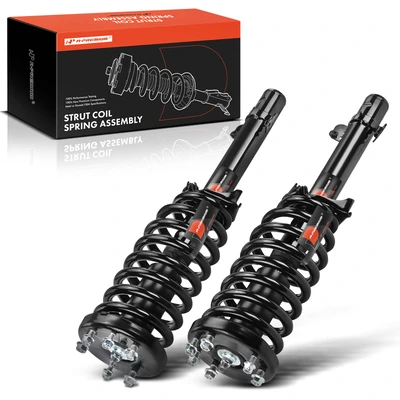 2 Pcs Front Complete Strut & Coil Spring Assembly