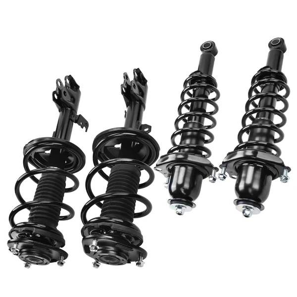 4-Pc Complete Strut + Coil Spring, Front & Rear, A-Premium APSA1378