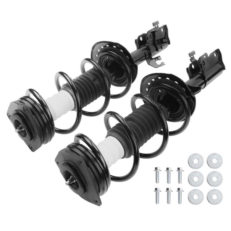 2010 Nissan Rogue 2-Pc Strut and Coil Spring Assembly Set Front Driver & Passenger A-Premium APSA0678