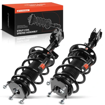2011-2013 Ford Explorer 2pc Strut and Coil Spring Assembly Set Front Driver & Passenger A-Premium APSA0679