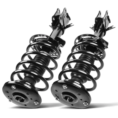2 Pcs Front Complete Strut & Coil Spring Assembly