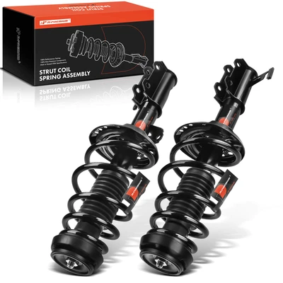 2 Pcs Front Complete Strut & Coil Spring Assembly