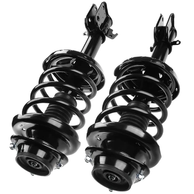 2 Pcs Front Complete Strut & Coil Spring Assembly