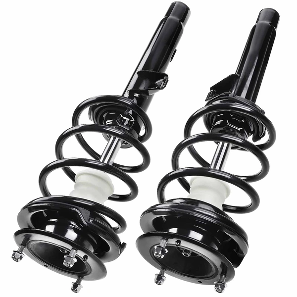 2-Pc Complete Strut + Coil Spring, Front Driver & Passenger, A-Premium APSA0691