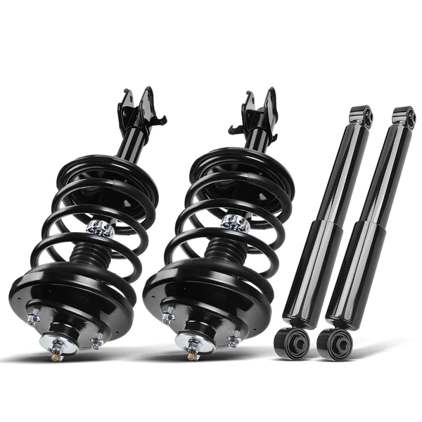 4-Pc Complete Strut + Coil Spring, Front & Rear, A-Premium APSA1398