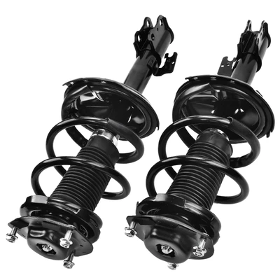 2 Pcs Front Complete Strut & Coil Spring Assembly