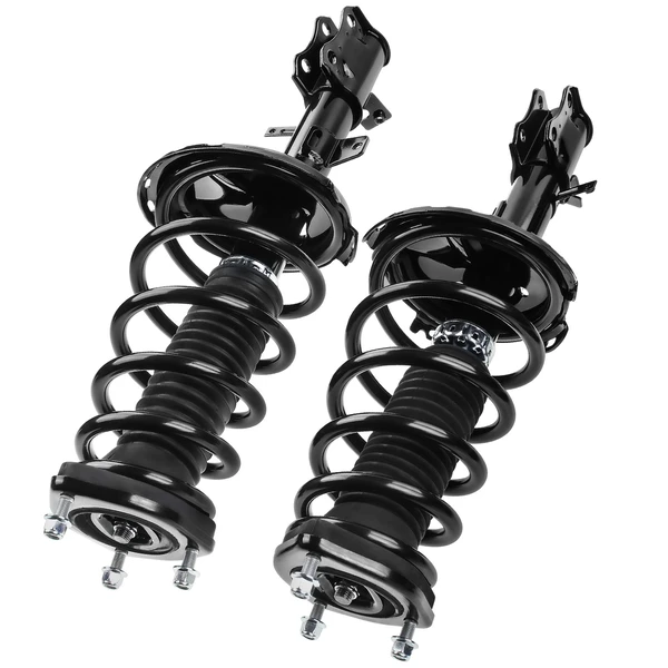 2-Pc Strut and Coil Spring Assembly Set Rear Driver & Passenger A-Premium APSA0645