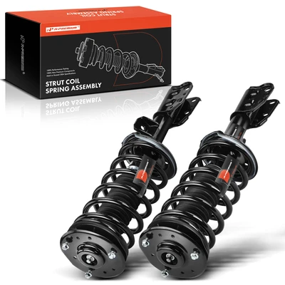 2 Pcs Front Complete Strut & Coil Spring Assembly