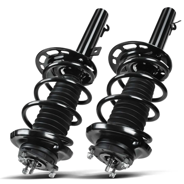 2-Pc Complete Strut + Coil Spring, Front Driver & Passenger, A-Premium APSA0646