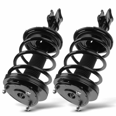 2 Pcs Front Complete Strut & Coil Spring Assembly