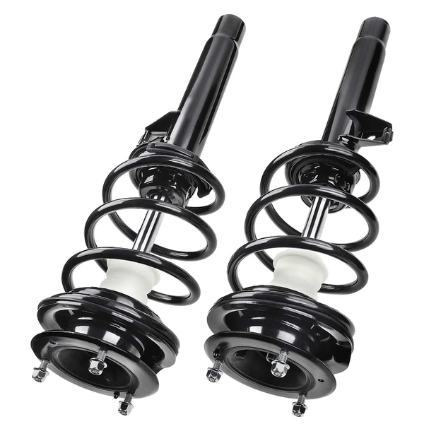 2-Pc Complete Strut + Coil Spring, Front Driver & Passenger, A-Premium APSA0655