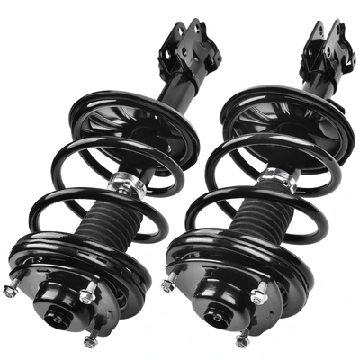 2 Pcs Front Complete Strut & Coil Spring Assembly