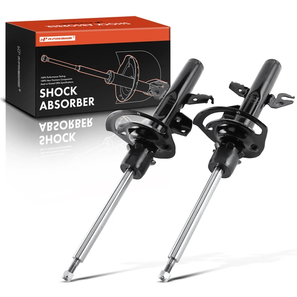 2014-2018 Jeep Cherokee 2-Pc Shock Absorber Front Driver & Passenger A-Premium APSA1493