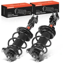 2 Pcs Front Complete Strut & Coil Spring Assembly