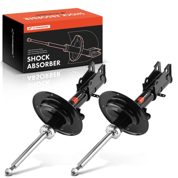 2-Pc Shock Absorber, Front Driver & Passenger, A-Premium APSA1496