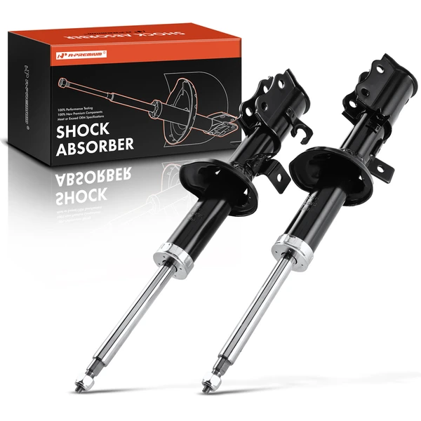 2002-2005 Kia Rio 2-Pc Shock Absorber Front Driver & Passenger A-Premium APSA1500