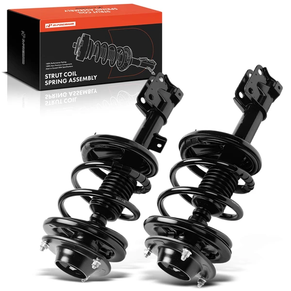 2-Pc Complete Strut & Coil Spring Assembly Front Driver & Passenger A-Premium APSA2624