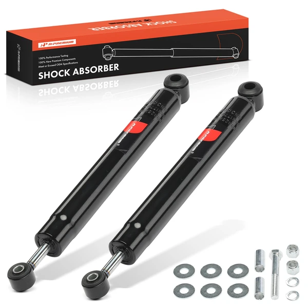 2-Pc Steering Damper Front Driver & Passenger A-Premium APSA2614