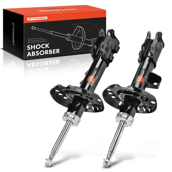 2-Pc Strut Shock Absorber Front Driver & Passenger A-Premium APSA2167