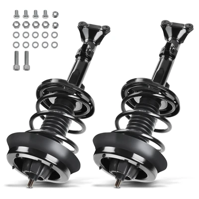 2 Pcs Front Complete Strut & Coil Spring Assembly