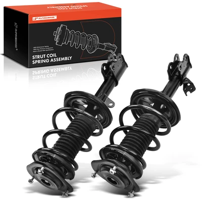 2 Pcs Front Complete Strut & Coil Spring Assembly