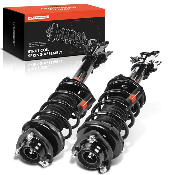 2-Pc Complete Strut + Coil Spring, Rear Driver & Passenger, A-Premium APSA1949