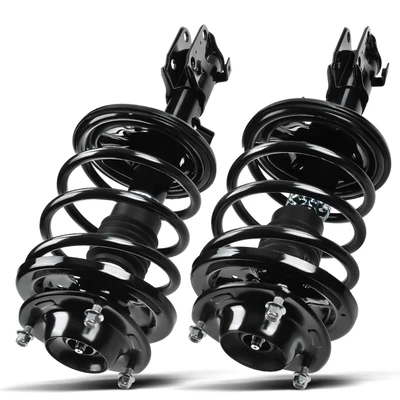 2 Pcs Front Complete Strut & Coil Spring Assembly