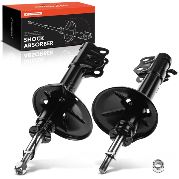 2-Pc Shock Absorber Strut Front Driver & Passenger A-Premium APSA0134
