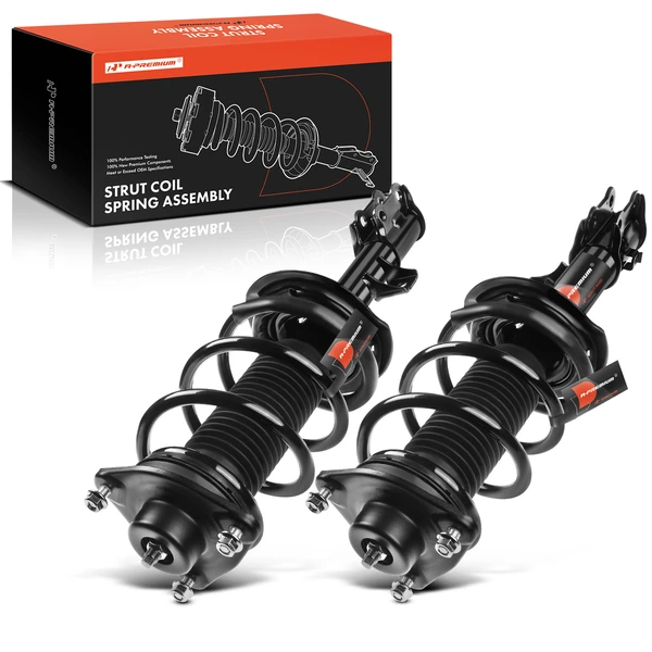 2-Pc Strut and Coil Spring Assembly Set Front Driver & Passenger A-Premium APSA0740
