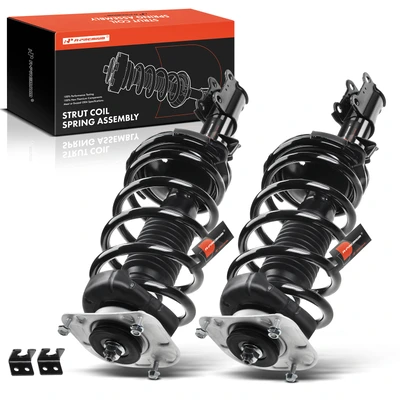 2 Pcs Front Complete Strut & Coil Spring Assembly