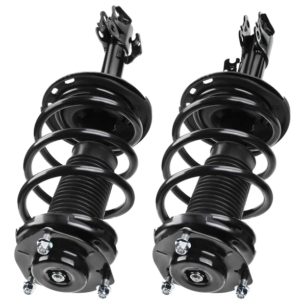 2-Pc Strut and Coil Spring Assembly Set Front Driver & Passenger A-Premium APSA0744